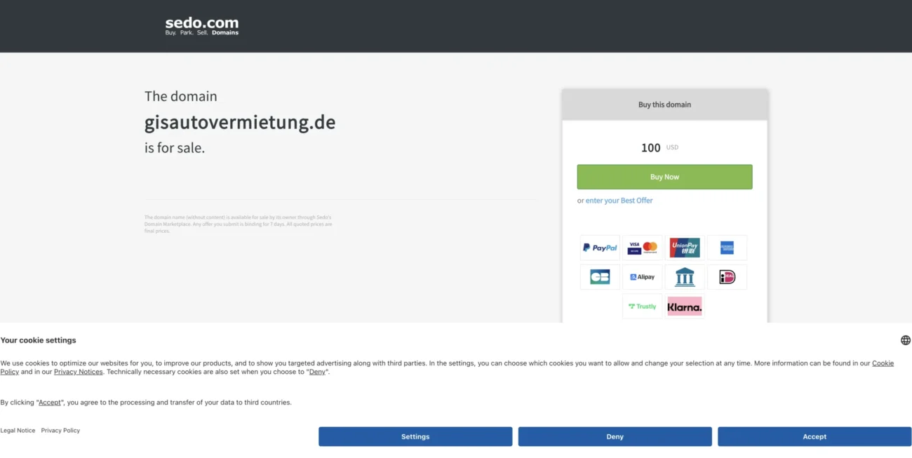 gisautovermietung.de